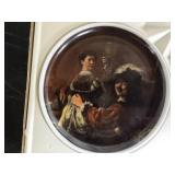 German Kaiser-Porcelain coasters/decorative plates