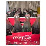Coca-Cola Collectibles! Holiday limited edition bottles, old crates, cardboard cases and 4 holiday coasters