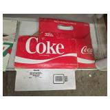 Coca-Cola Collectibles! Holiday limited edition bottles, old crates, cardboard cases and 4 holiday coasters