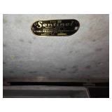 Rare antique Steel lock box w/ bell alarm