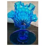 3 Vintage decorative opalescent dishes