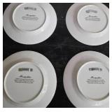 4 Williams Sonoma Montgolfiere Salad/Appetizer plates