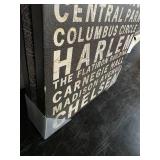 New York City themed artwork