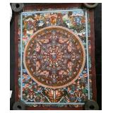 Tibetan Buddhist scroll paintings
