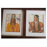 Winold Reiss Native American Indian art collection
