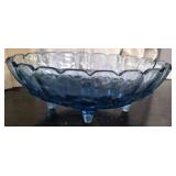 Indiana Glass Pastel blue Fruit Bowl