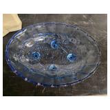 Indiana Glass Pastel blue Fruit Bowl