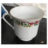 MCM Christmas Domestications Coffee/Tea Cups (12)