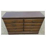 6 drawer Hardwood dresser