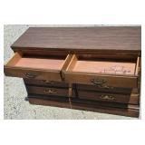 6 drawer Hardwood dresser