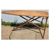 Vintage/MCM RID-JID wooden ironing board