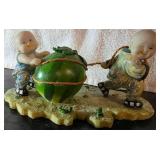 Assortment of statues