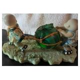 Assortment of statues