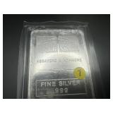 NTR Metals Ten Ounce .999 Silver Bar