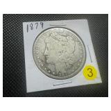 1879 Morgan Silver Dollar