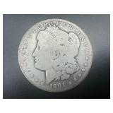 1901-O Morgan Silver Dollar