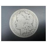 1890-O Morgan Silver Dollar