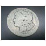 1891-O Morgan Silver Dollar