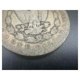 1896-O Morgan Silver Dollar