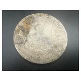 Obscured Date Morgan Silver Dollar