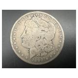 1890-O Morgan Silver Dollar