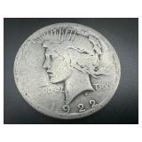 1922-S Peace Silver Dollar