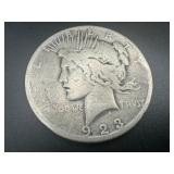 1923-D Peace Silver Dollar