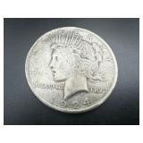 1924 Peace Silver Dollar