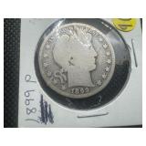 1899-P Silver Barber Half Dollar