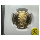 17th President 2011S $1 Andrew Jackson Early Release NGC PF 69 Ultra Cameo