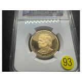 17th President 2011S $1 Andrew Jackson Early Release NGC PF 69 Ultra Cameo