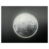 BU 2013 Silver 1 OZ Round Buffalo Design