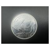 BU 2013 Silver 1 OZ Round Buffalo Design