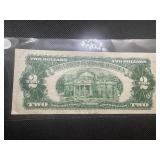 1953 Red Seal $2 Bill