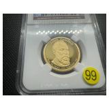 20th President James Garfield 2011S $1 Earl Release NGC PF69 Ultra Cameo