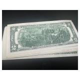 Ten Sequential $2 Bills