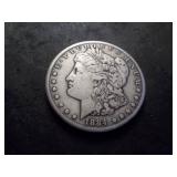 1884 CC Morgan Silver Dollar