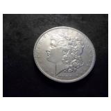 1884 O Morgan Silver Dollar