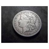 1884 S Morgan Silver Dollar