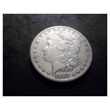 1887 S Morgan Silver Dollar