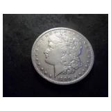 1890 O Morgan Silver Dollar