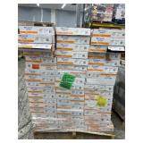 LP Chevron Dusk Cherry 22MIL 12x28 Vinyl Waterproof Flooring (962 sqft.) (Retail $3600)