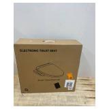 Horow Elongated Bidet Toilet Seat Combo - Dual Flush in White