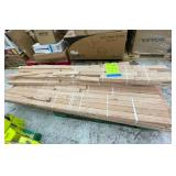Unfinished Hardwood Planks 3/4" x 2" (~112 sqft.)