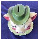 Pair of Vintage Cookie Jar Lids