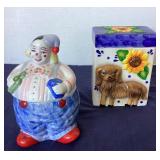 Pair of Modern Cookie Jars