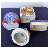 Pair of Modern Cookie Jars