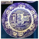 Set of Spode Blue / White "Italian" Dinnerware