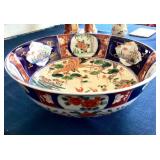 Arita Imari Pattern Porcelain Bowl