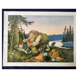 Group of 3 Unframed Swedish Troll Prints